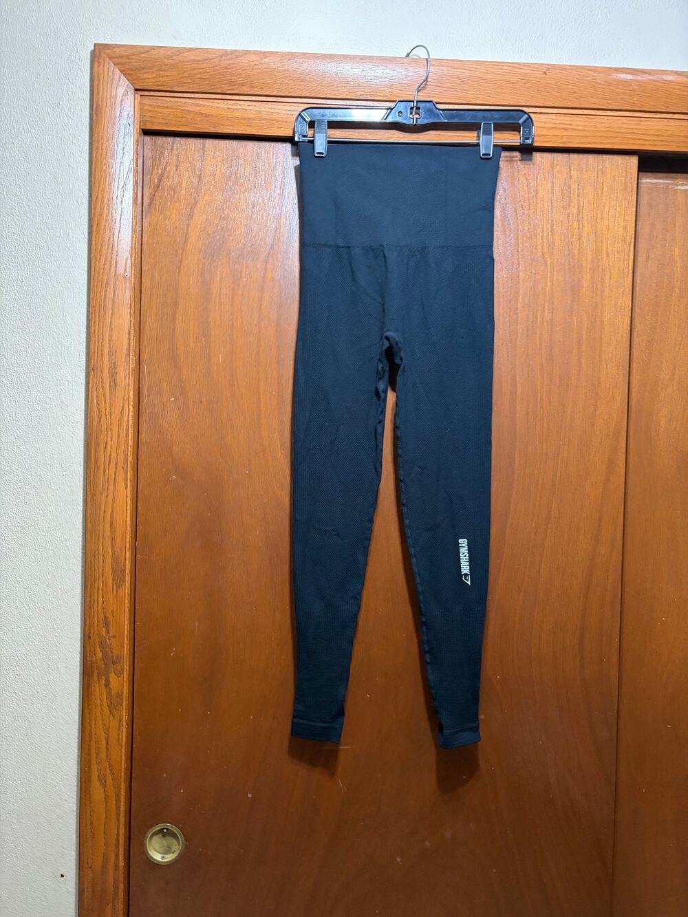 Gymshark Women's XS Black Lightweight Stretch Leggings Second Skin Activewear